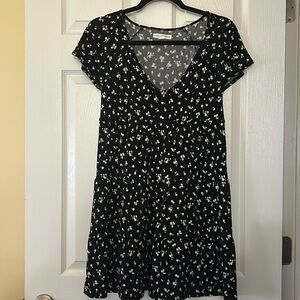 Black Floral Sundress